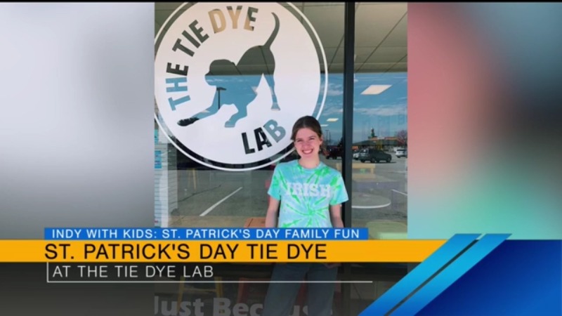 IndyNowTV's tweet photo. Not all #StPatricksDay activities involve bars & green beer. Katy Mann from @indywithkids shares family-friendly options, from making leprechaun traps to creating Irish-themed tie dye: https://t.co/ybiWqqHlA9
#Indy #stpatricksday2022 #indywithkids #thingstodoinIndy @JillianDeam https://t.co/EXzVwhPQsA