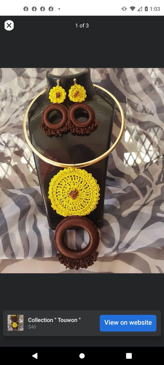 MarcLeenA's tweet photo. https://t.co/Y3fDbR9ye3 
#handmadejewelry #handmadewithlove #handmade #crochet #laduchessecollections https://t.co/Uv37PPPpZk
