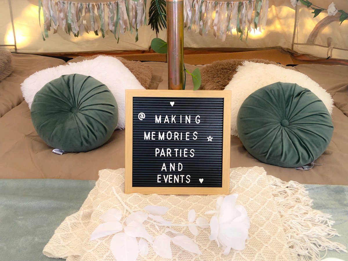 codeface123's tweet image. Boho Bell tent sleepover parties based in Swindon Wiltshire 

makingmemoriespartiesandevents.co.uk #swindon #wiltshire #wroughton #belltentparties #belltentsleepovers #sleepoverparties  #belltenthireswindon #4metrebelltent 
#unicornbelltent #vipbelltent #bohobelltent #rosegoldbelltent