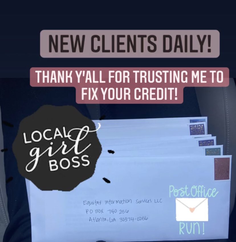 imarinax's tweet photo. This week has been a busy week for me, I am so grateful for all my clients who have trusted me to fix their credit. 
Left pic post office run Monday 3/15 for clients who signed up over the weekend &amp; right pic post office run this morning for clients who signed up yesterday 3/16. https://t.co/A7UYztwR10