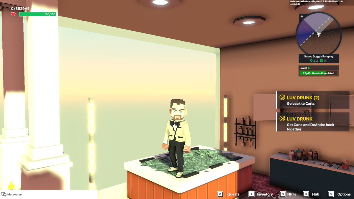 FreeTaniaFire's tweet photo. @TheSandboxGame I just participated in the daily #SandboxAlphaS2Contest for a chance to earn up to 1,000 $SAND! Starting March 16 - Take a money bath in Snoop Dogg Mansion. Check out my screenshot below!
👇 #SandboxAlphaS2 https://t.co/fCrI3O92IZ