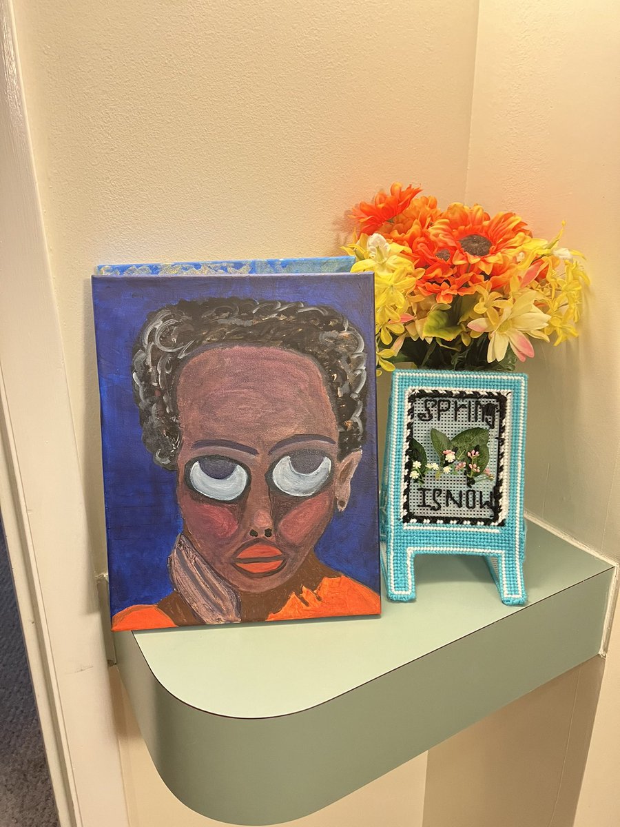 my granny has picked up painting