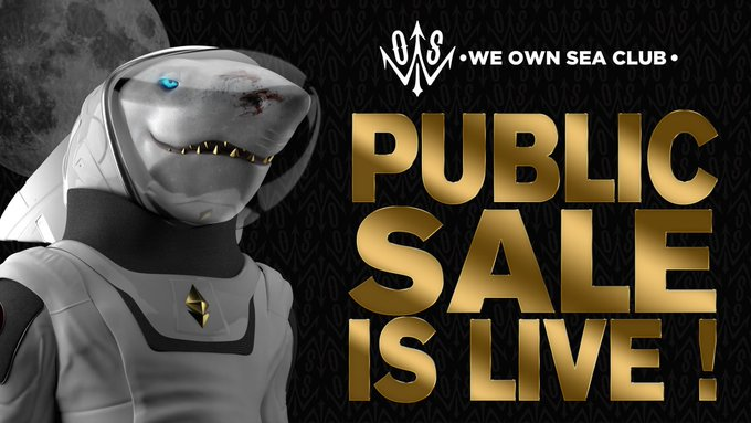 Public Sale is Live !🎉
Mint : wos-club.com/mint
<a href="/wos_club/">海洋</a>

#MINT #MintingNow #Minting #MintOfTheDay #NFTProject #NFTMarketplace #NFTMint #NFTMintAlert #NFTdrop
#Ad #Sponsored