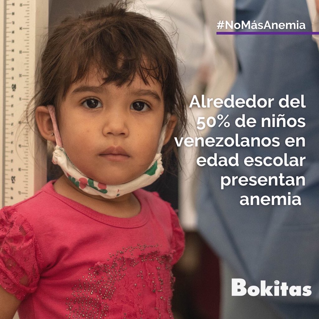 Bokitasorg's tweet photo. ¿Sabías que alrededor del 50% de los niños venezolanos en edad escolar presentan anemia?🤔

En Bokitas luchamos para combatirla, y hoy necesitamos de tu apoyo para lograrlo. 💪🏼

Donando $30 eres parte del cambio. 🙏🏼🙏🏼

https://t.co/EGWNoNOtmf https://t.co/opnhx07i3V