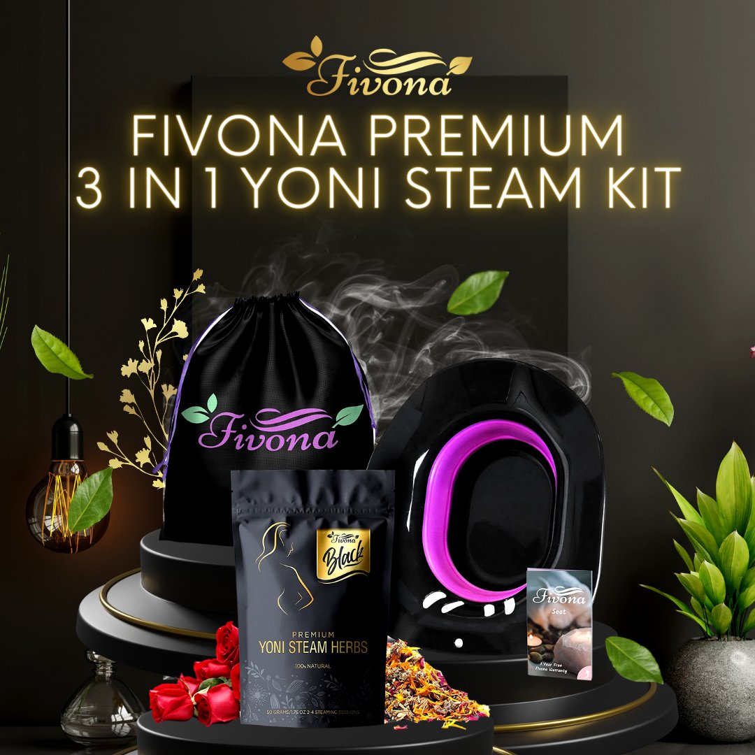 Fivonabrand's tweet image. Fivona Premium 3 in 1 Yoni Steam Kit is perfect for a luxurious yoni care routine! ✨ Revitalize with Fivona Black Herbal Blend powerful yoni steam herbs 🌹 

🌸 fivona.com/products/yoni-…

#fivona 
#fivonabrand
#vsteaming