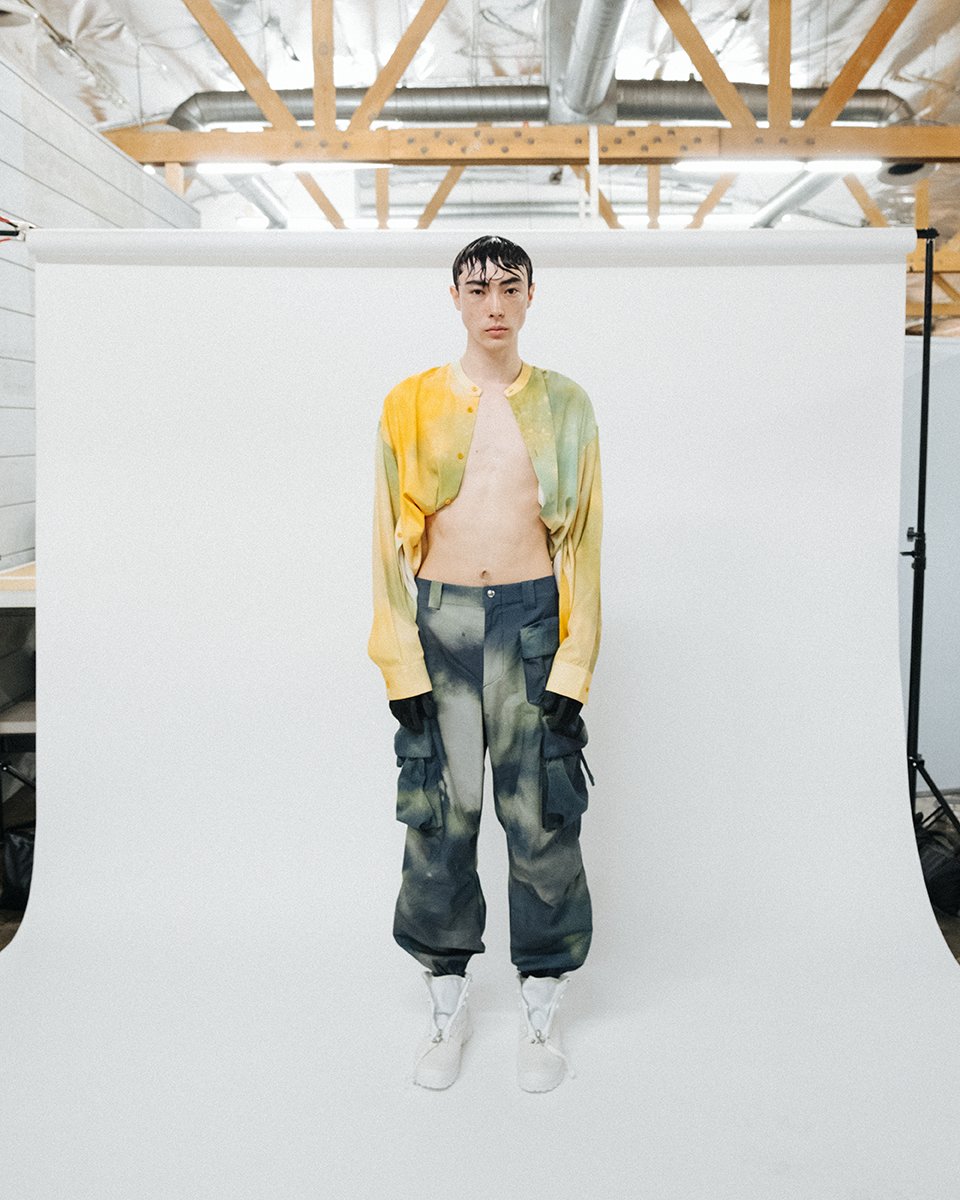 OAMC Spring/ Summer 22 new arrivals. An homage to the design philosophy of Dieter Rams. Precision garments crafted with simplicity and structure in mind, using quality sourced materials and an organically vibrant coloration.