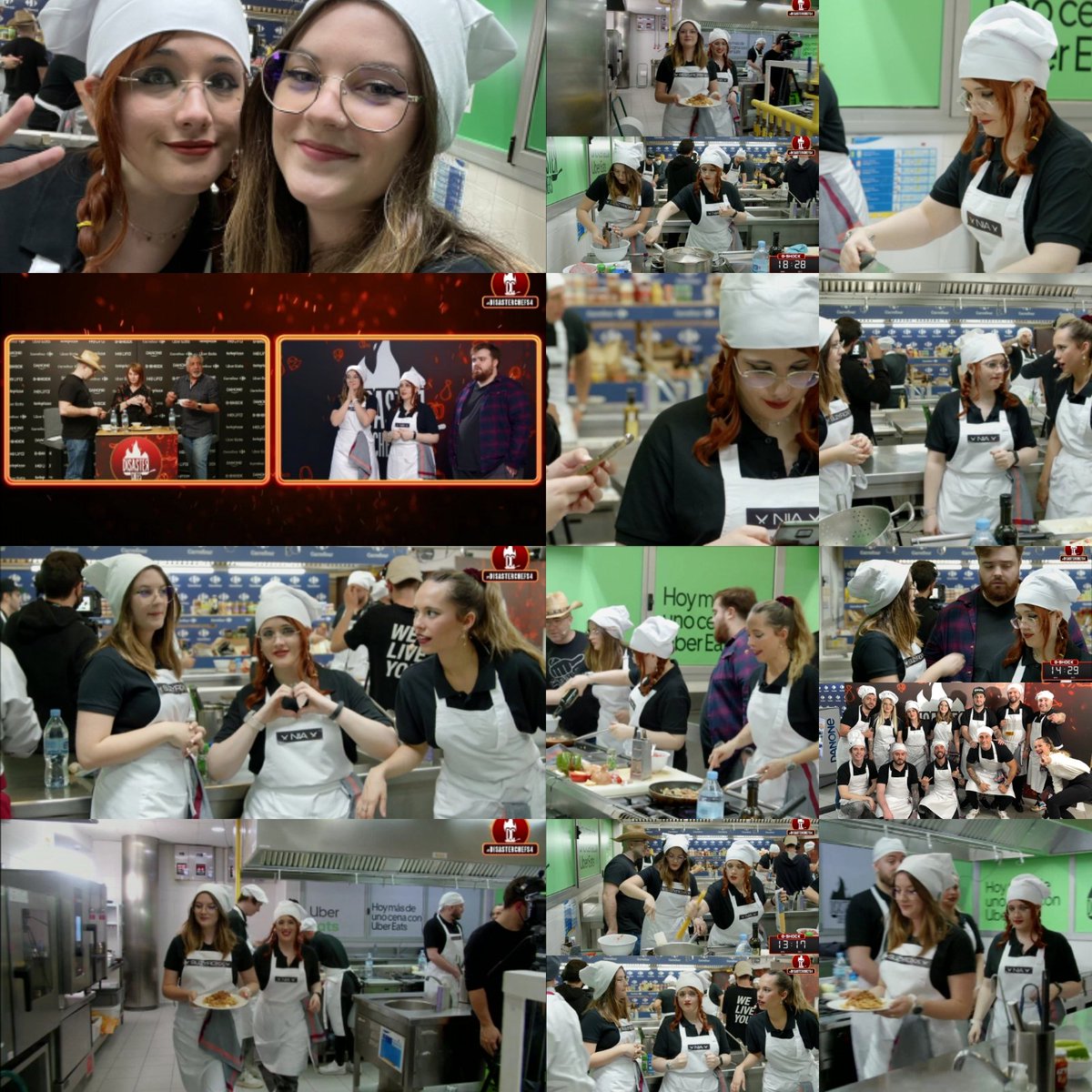 Carmenb_06's tweet photo. Sin duda un gran episodio de #DisasterChefs 🥰🍝🍛🍱🍪✨👏🏻  Felicidades @LakshartNia y @Suzyroxx por esta nueva experiencia 🎉💃🏻✨👏🏻💜 https://t.co/vqIi06avLd