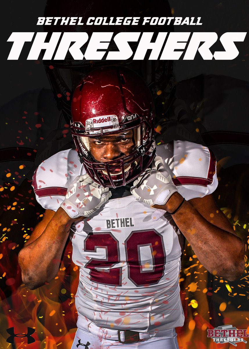 #AGTG After a great conversation with <a href="/CoachDHud_BC/">Coach Dentton</a> I’ve been blessed to receive an offer from Bethel College! <a href="/CoachBGunn/">Brady Gunn</a> <a href="/Threshers_FB/">Bethel College FB</a>