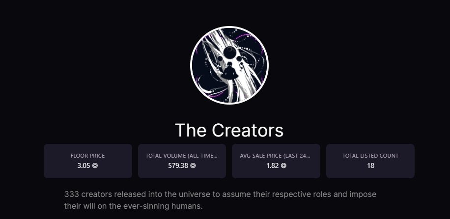 thecreatorssnft's tweet image. probably nothing 👁‍🗨