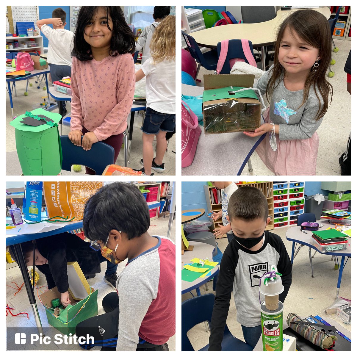 Even if they don’t catch that tricky leprechaun, it was great to see how creative and clever our students were while designing their own traps!#HappyStPatricksDay <a href="/amadlinger1/">Allison Madlinger</a> <a href="/CenterGroveES/">Center Grove</a>