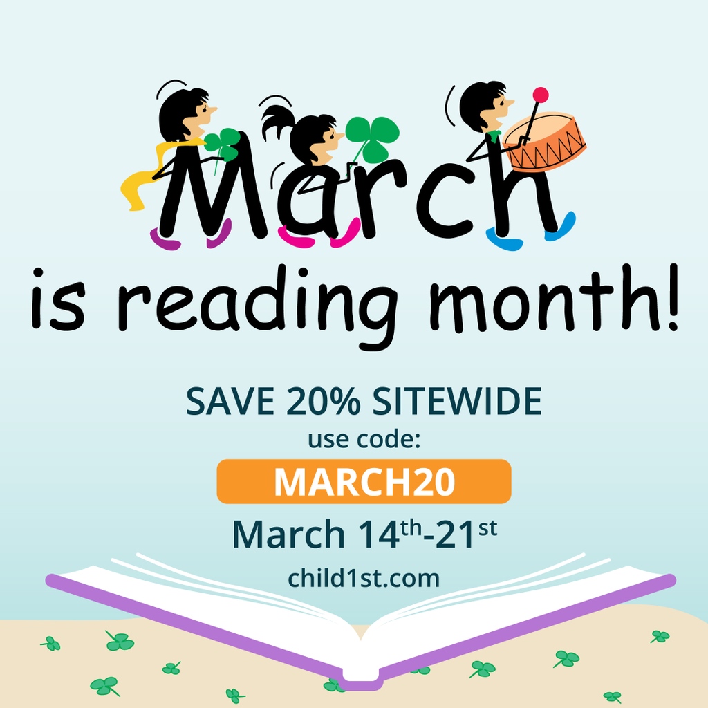 child1st's tweet photo. 🍀📚March is reading month and we are celebrating with 20% off sitewide!!

🤩Now is the time to save on #SnapWords, Children's Readers and #Phonics resources!

📲💰Tap the link to shop and use the discount code MARCH20 at checkout! https://t.co/foD8IjE1dL

#Marchisreadingmonth https://t.co/ffCgz3rAxs