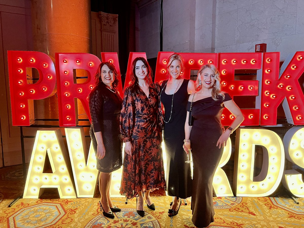 huss_a_lin's tweet photo. Proud to celebrate the great work our teams have churned out over the last year at the #PRWeekAwardsUS. Hoping one of our two nominated team members takes home the prize 🥇
#endoproud https://t.co/eIobUFOj1m