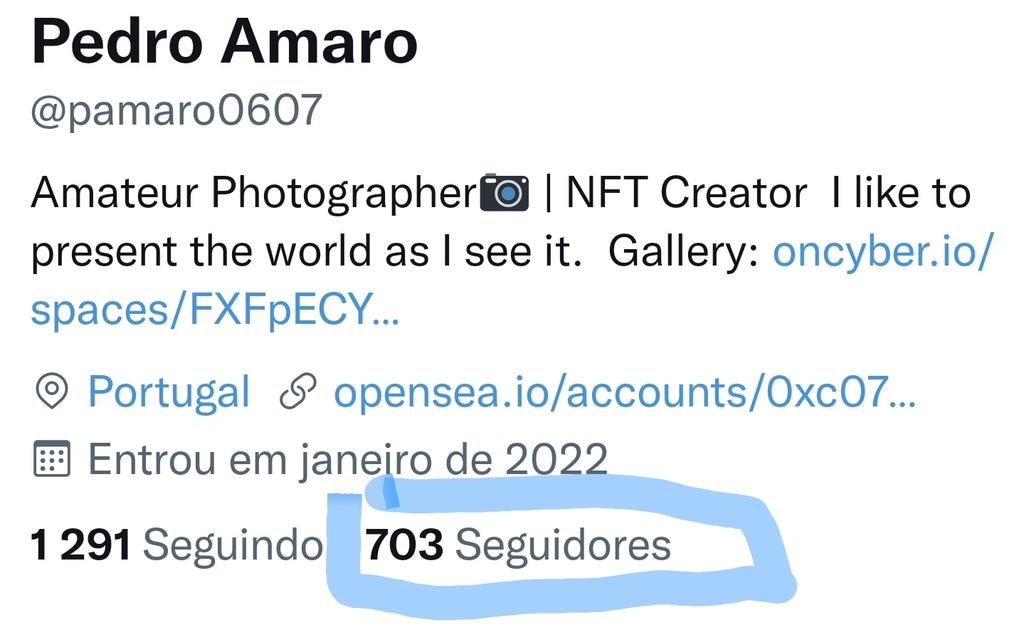 pamaro0607's tweet photo. Gn fam! 700! I can't thank enough for everyone's support and affection! It seems little but it means the world to me! Thank you very much! Have a great night!
#NFTCommunity https://t.co/Axea7LZs6T