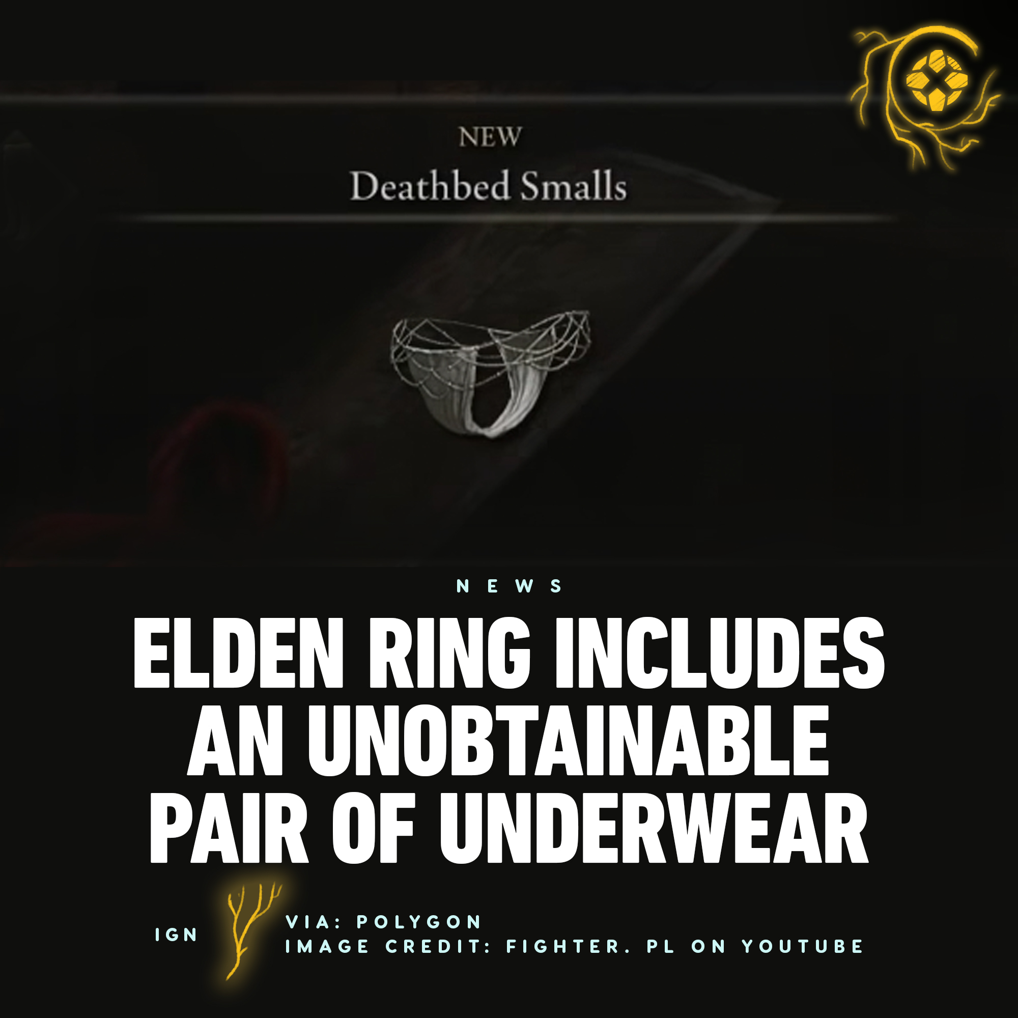 IGN on Twitter "The Deathbed Smalls is a fancy pair of underwear that