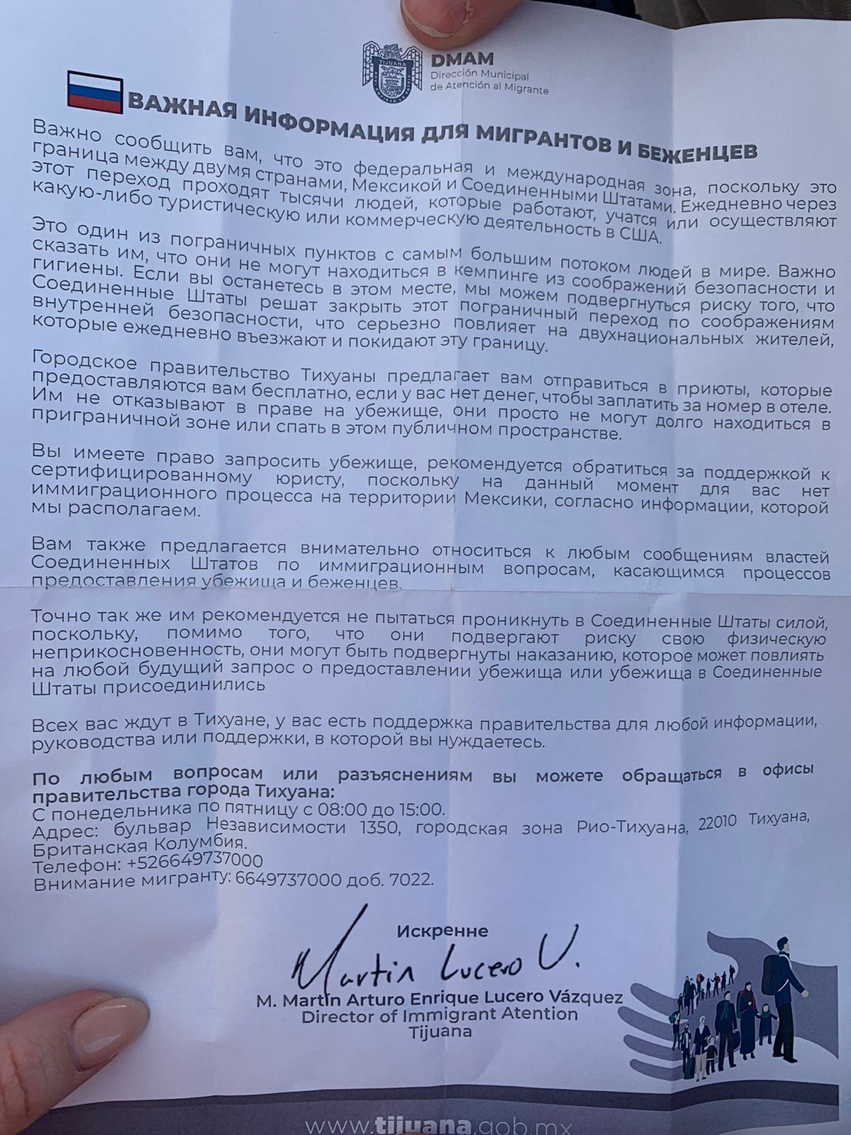 David Noriega on Twitter "Russian asylum seekers camped out at the