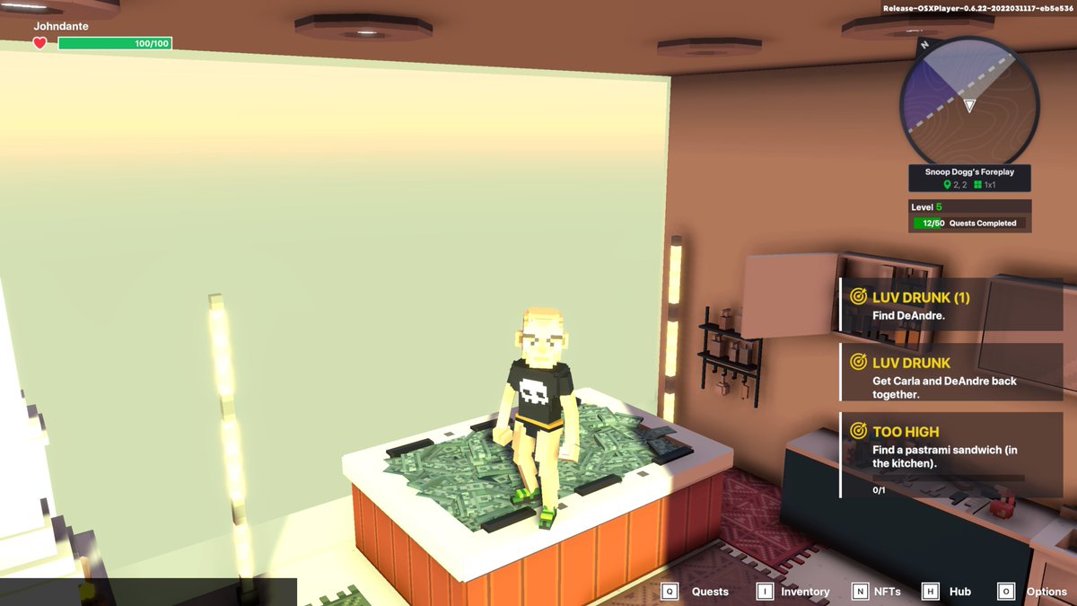 ProjecthorizonE's tweet photo. @TheSandboxGame I just participated in the daily #SandboxAlphaS2Contest for a chance to earn up to 1,000 $SAND! Starting March 16 - Take a money bath in Snoop Dogg Mansion. Check out my screenshot below!
👇 #SandboxAlphaS2 https://t.co/LPL7cCnRki