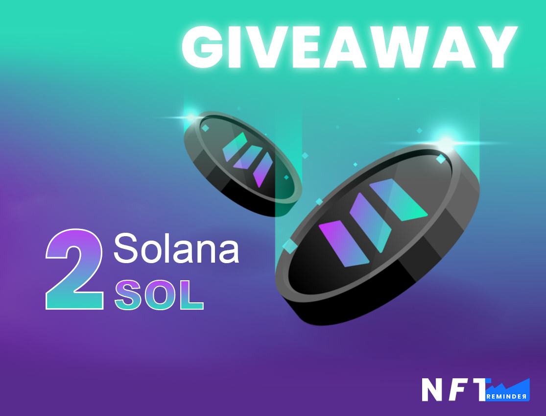⚡️🎁 $SOL GIVEAWAY 🎁⚡️

💎 2x #Solana (worth +$175)

1️⃣ Like and RT
2️⃣ Follow <a href="/solapolygame/">Solapoly</a> and <a href="/BattleDroidsNFT/">Battle Droids</a>
3️⃣ Tag 3 friends!

⌛️ 24h

#NFT #NFTGiveaway #NFTCommunity #NOTIGANG #SolanaGiveaways