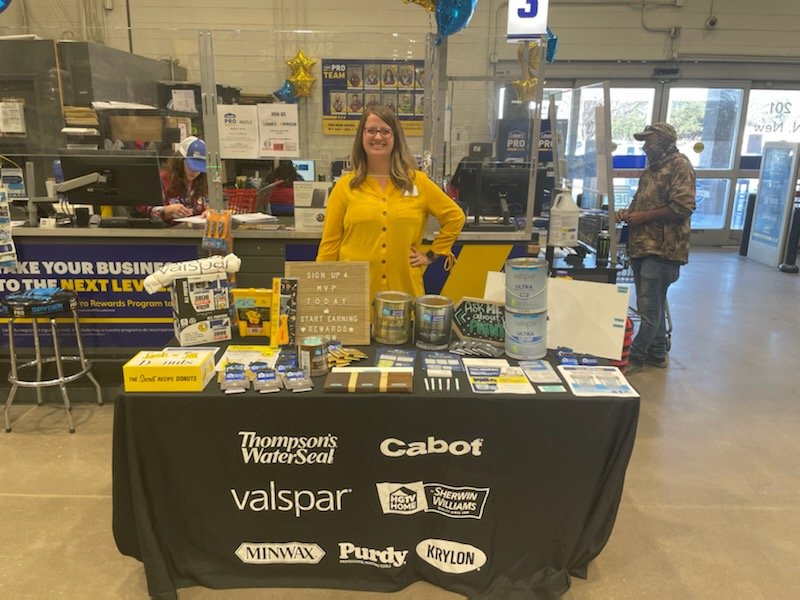 JeremyMerchASM's tweet photo. It was a Good Day at Store 0129 Waco TX 
Pro MVP Event was a hit 
A couple Vendors came out
Overall a great day @BoschToolsNA 
@Valspar @3M https://t.co/mYKdVUtRVh