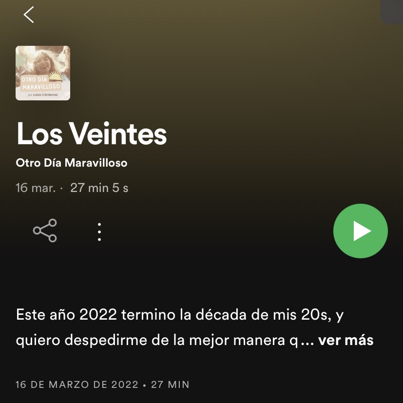 Marian Krawstor en el podcast titulado “Los veinte”
—open.spotify.com/episode/5OdIea…

#MarianKrawstor