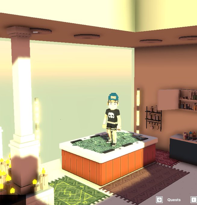 SarahGo23785035's tweet photo. @TheSandboxGame I just participated in the daily #SandboxAlphaS2Contest for a chance to earn up to 1,000 $SAND! Starting March 16 - Take a money bath in Snoop Dogg Mansion. Check out my screenshot below!
👇 #SandboxAlphaS2 https://t.co/0nZmtgAPMa