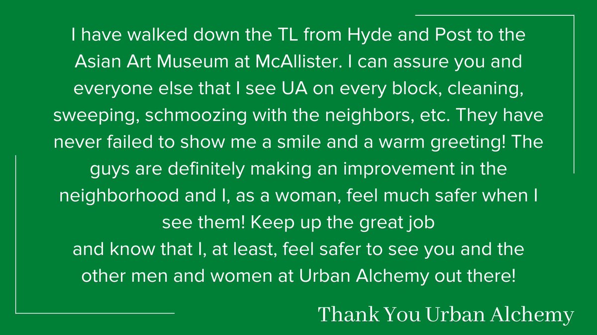 UrbanAlchemyUA's tweet photo. We love what we do, and it means the world when you love it, too. Thank you for the kind words. #Lettersofthanks https://t.co/I6DCuICFNT