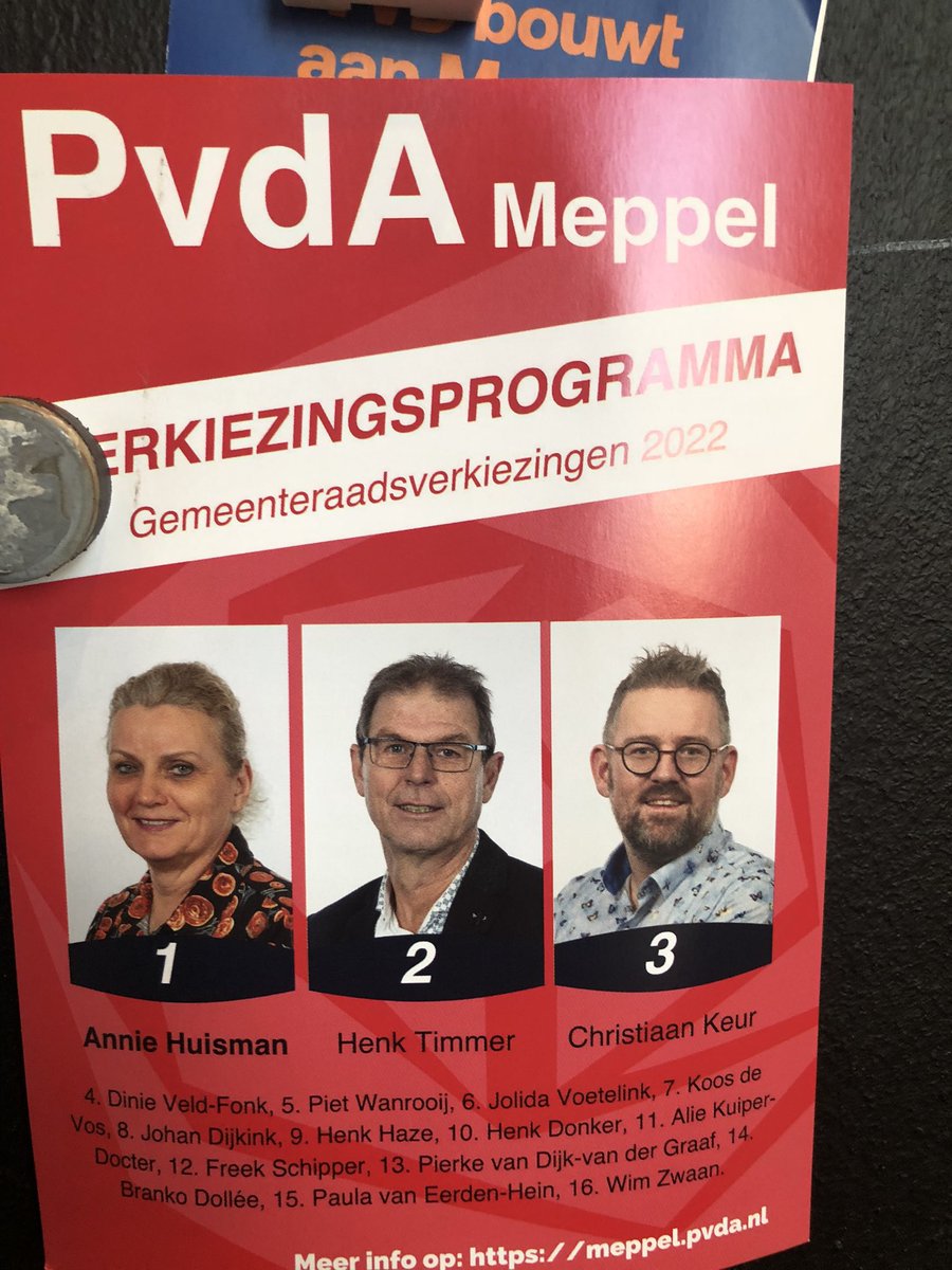 Bedankt stemmers van de <a href="/GemeenteMeppel/">Gemeente Meppel</a> 📈🥊🎈🎈
We gaan de komende vier jaar aan de slag en bouwen met elkaar aan een socialer Meppel‼️
De <a href="/PvdAMeppel/">PvdAMeppel</a> is op 8,7% uitgekomen en heeft twee vette zetels (was 8,1% en 2 zetels). 
We gaan er met u en voor u, werk van maken.🥊