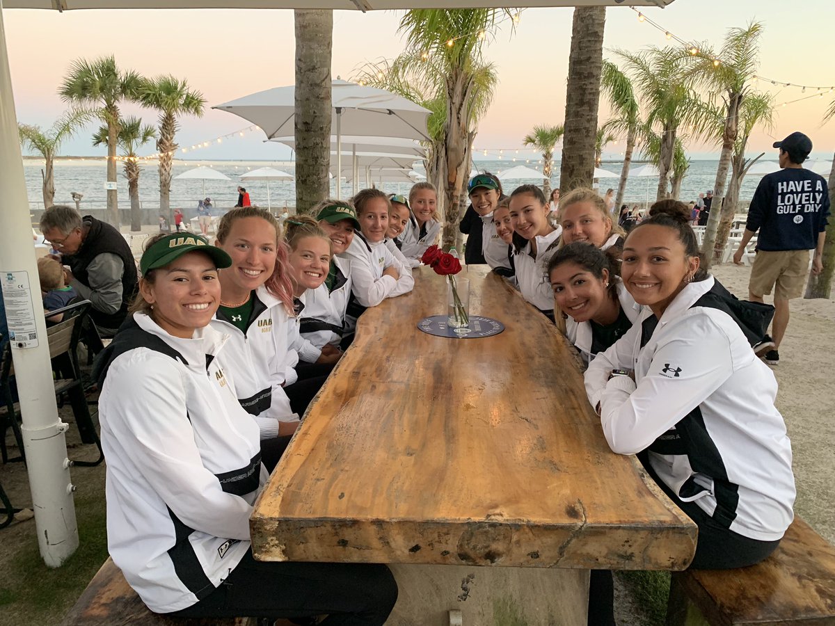 Day 1 in Gulf Shores is in the books! 

Travel 🚌 Practice 🏐 Food 🍤

Competition starts on Friday morning. 

#WinAsOne #MarchToMay