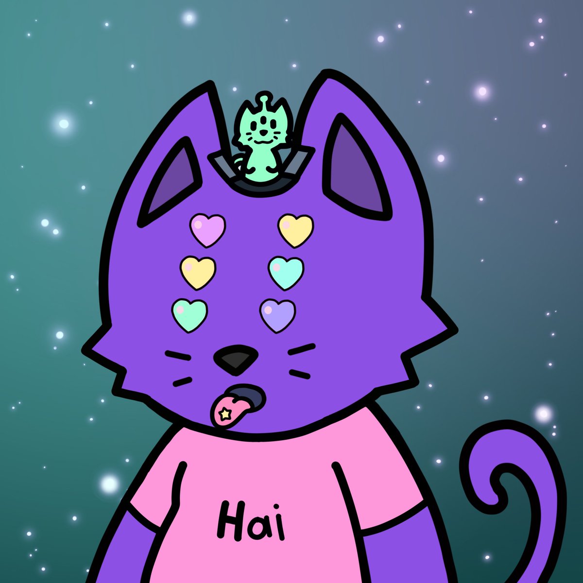 CosmicCats_'s tweet photo. Hai, New @alienfrens mutation sneak peek! What project will you mutate your Cosmic Cat with!? 

#NFTCollection #NFTCommmunity #GETCOSMIC https://t.co/vNiSQ50dFv