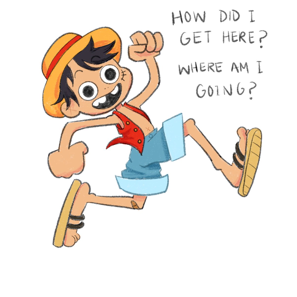 rodeedoe's tweet photo. The plot of one piece, essentially https://t.co/OX6E5qOdnh