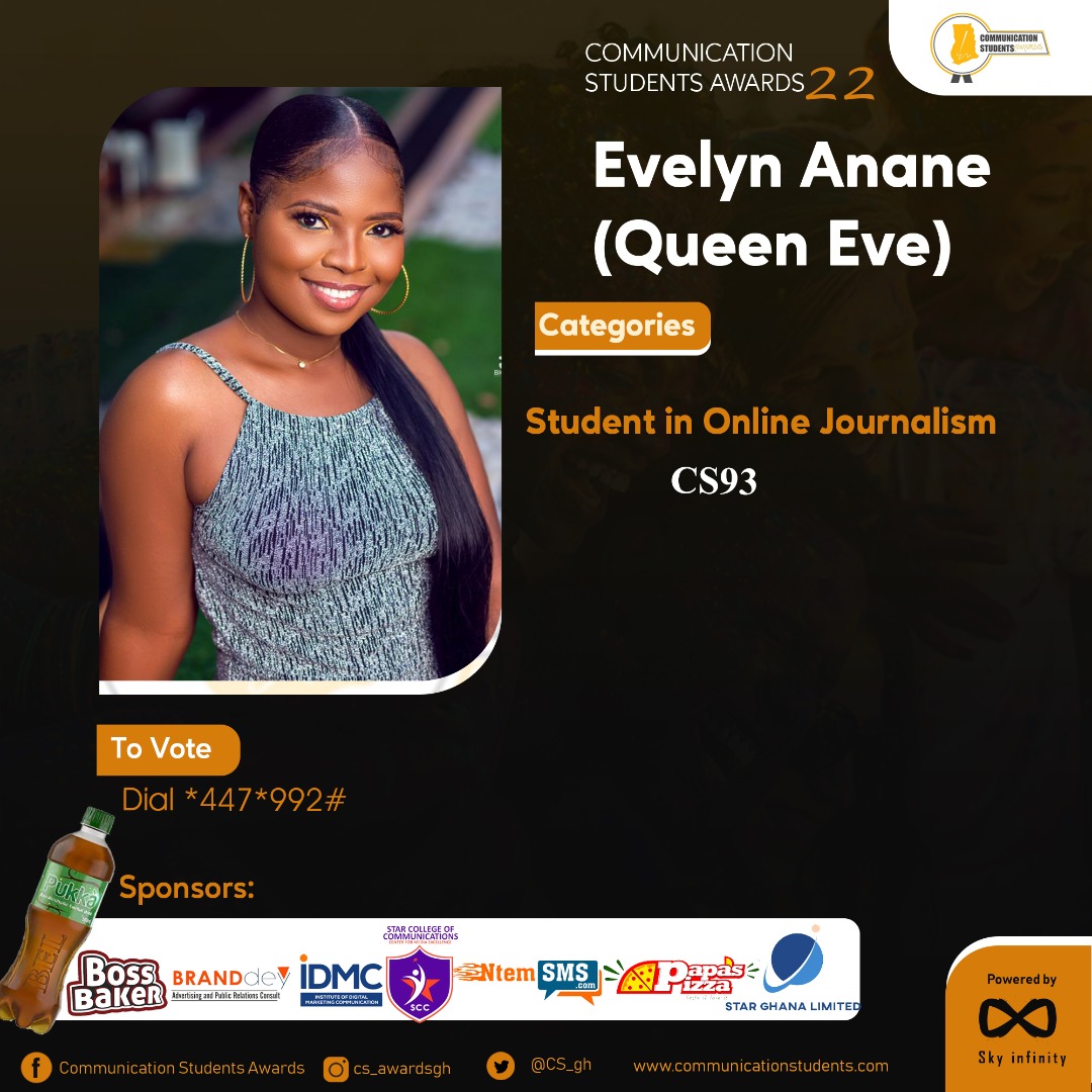 CSA_gh's tweet photo. Dial  *447*992# to Vote Now !!! 

#CSAwards2022 #CommunicationstudentsAwards #communicationstudents https://t.co/A8zYr7BthE