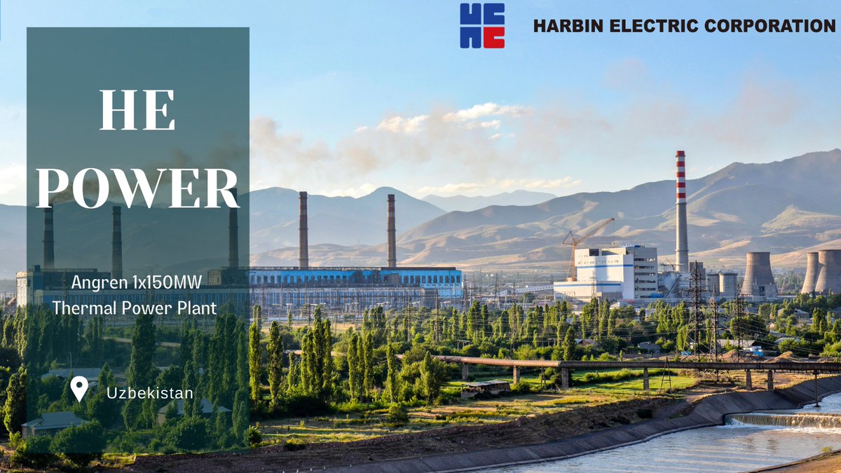 Harbin_Electric's tweet photo. In September 2012, #HEI entered Uzbekistan and signed a contract with Uzbekenergo to upgrade the Angren Thermal Power Plant. After the completion, the local people were able to use cleaner energy and reliable heating system in winter. #HEPower https://t.co/rQO6Gz2Kub