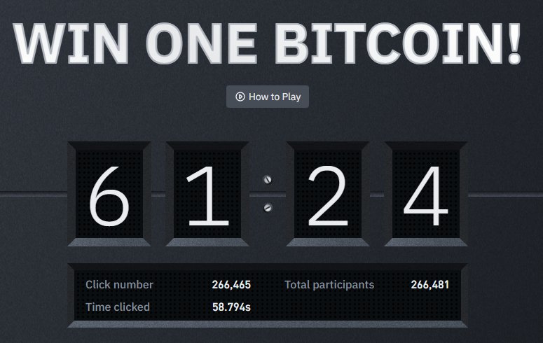 FroggaDaFrog's tweet photo. Tentez votre chance et aller patienter pour gagner votre Bitcoin 👌🏾 #bitcoinbutton #Binance  #Bitcoin https://t.co/OOaVWFjAjj