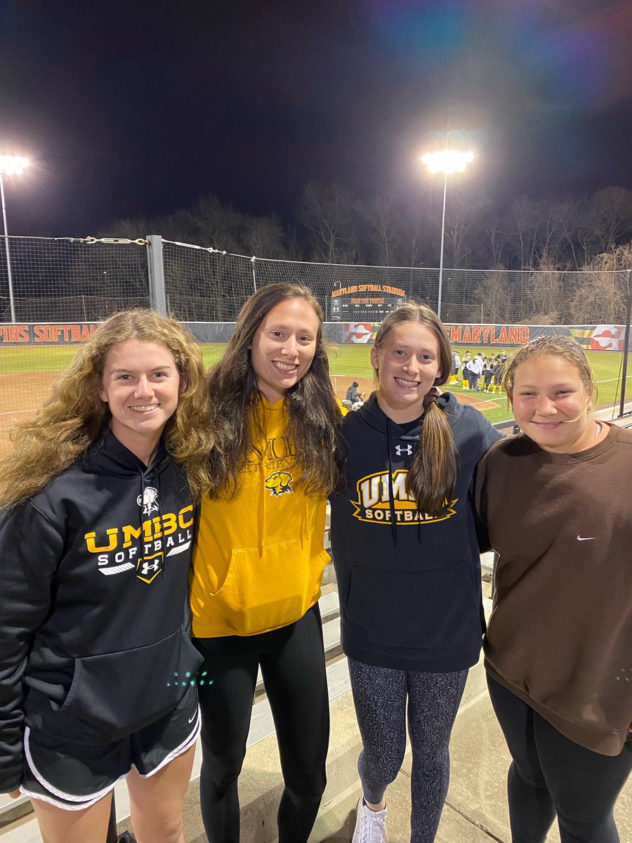 Abigail Frisvold (@abbiefriz2025) on Twitter photo Had a great time watching UMBC softball get the W against Maryland! Go DAWGS!!!! <a href="/UMBCsoftball/">UMBC Softball</a> <a href="/CoachKuhlmeyer/">Chris Kuhlmeyer ๐ฅ๐โโ๏ธ</a> <a href="/BigMarg2023/">Maggie Frisvold</a> <a href="/CourtneyJ_2023/">Courtney Johnson</a> <a href="/cammarie2025/">Cambell Sagin</a> Had a great time watching UMBC softball get the W against Maryland! Go DAWGS!!!! <a href="/UMBCsoftball/">UMBC Softball</a> <a href="/CoachKuhlmeyer/">Chris Kuhlmeyer ๐ฅ๐โโ๏ธ</a> <a href="/BigMarg2023/">Maggie Frisvold</a> <a href="/CourtneyJ_2023/">Courtney Johnson</a> <a href="/cammarie2025/">Cambell Sagin</a>