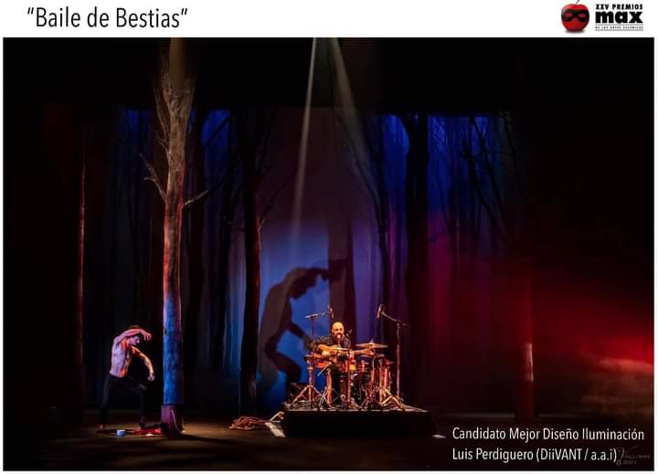 Nuestro Director <a href="/perdiluminacion/">luisperdiguero.com</a> es candidato a los próximos <a href="/PremiosMax/">Premios Max</a> a #mejordiseñoiluminacion por #bailedebestias de <a href="/_JesusCarmona/">Jesus Carmona</a> junto a Mejor espectáculo de #danza, mejor intérprete de danza, mejor composición musical y mejor coreografía. Enhorabuena.