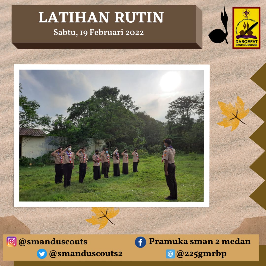 smanduscouts2's tweet photo. Sabtu, 19 Februari 2022

Kelas X
Materi : Games
Pemateri : Dewan Ambalan https://t.co/N7ODfmcYBT