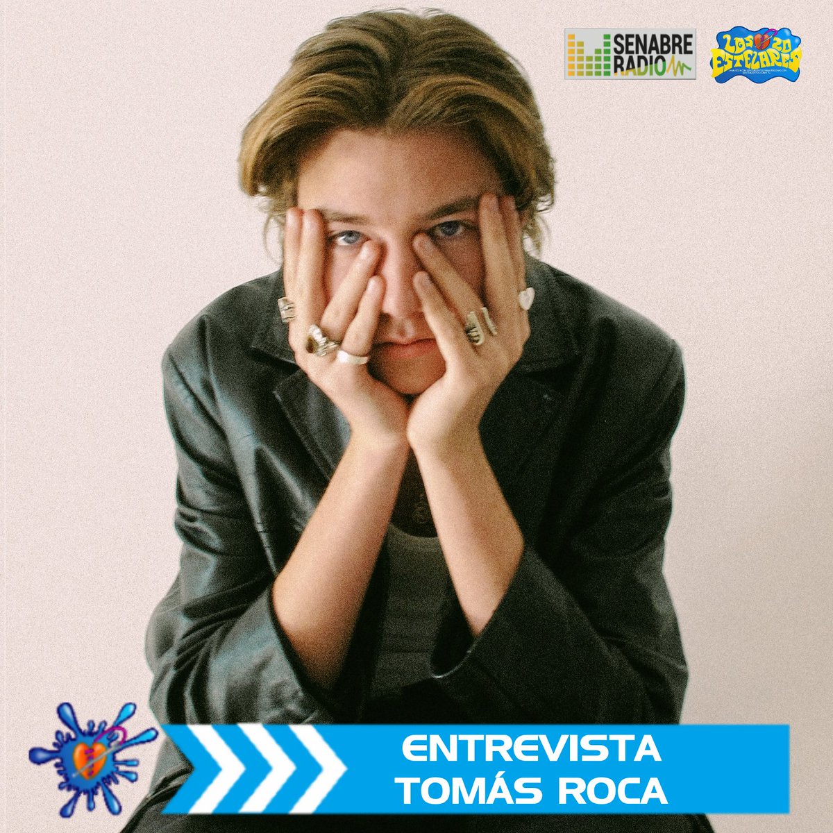 No te pierdas la #Entrevista que le hacemos a @tomasrocamusic (<a href="/adamusices/">adamusices</a> <a href="/WarnerMusicES/">Warner Music Spain</a> ), este viernes 18/03 en el Programa de @los20estelares #QuédateConmigo😉Ft @jordil20e
Tomás nos hablará de su nuevo single, proyectos de futuro y más!
Te Esperamos!
18h Esp #UE - 11h Méx