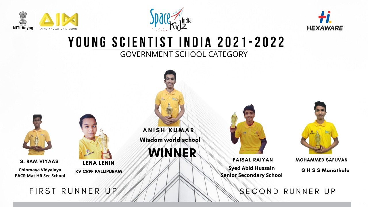 Space Kidz India on Twitter "We congratulate the winners of YSI 2021