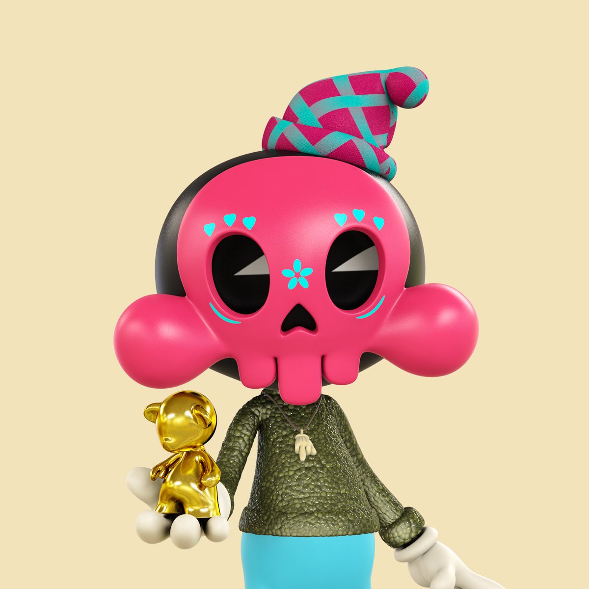 SkulltoonsNFT's tweet photo. RT if you ♥️ DETAILS ☠️💎 https://t.co/SHCTw7dIoO