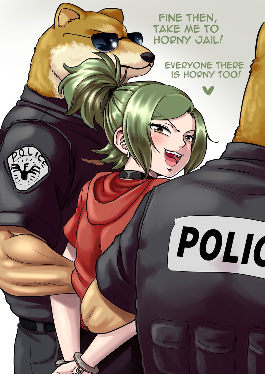 CastagnoNsfw's tweet image. Podréis llevarme todas las veces que queráis a la horny jail. ¡Siempre consigo escaparme! 😈💚💚💚

Inspirado en un meme que vi XD