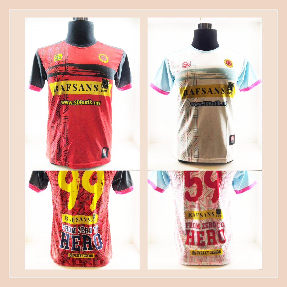 Received updates from our women FC's supplier. 🏃‍♀️

These jerseys are to be delivered today just in time for their friendly this Sunday. ⚽️

Excited to show more soon! 

Enjoy this pre-teaser 'teaser' #eh 

#RAFSANS #TheFeast