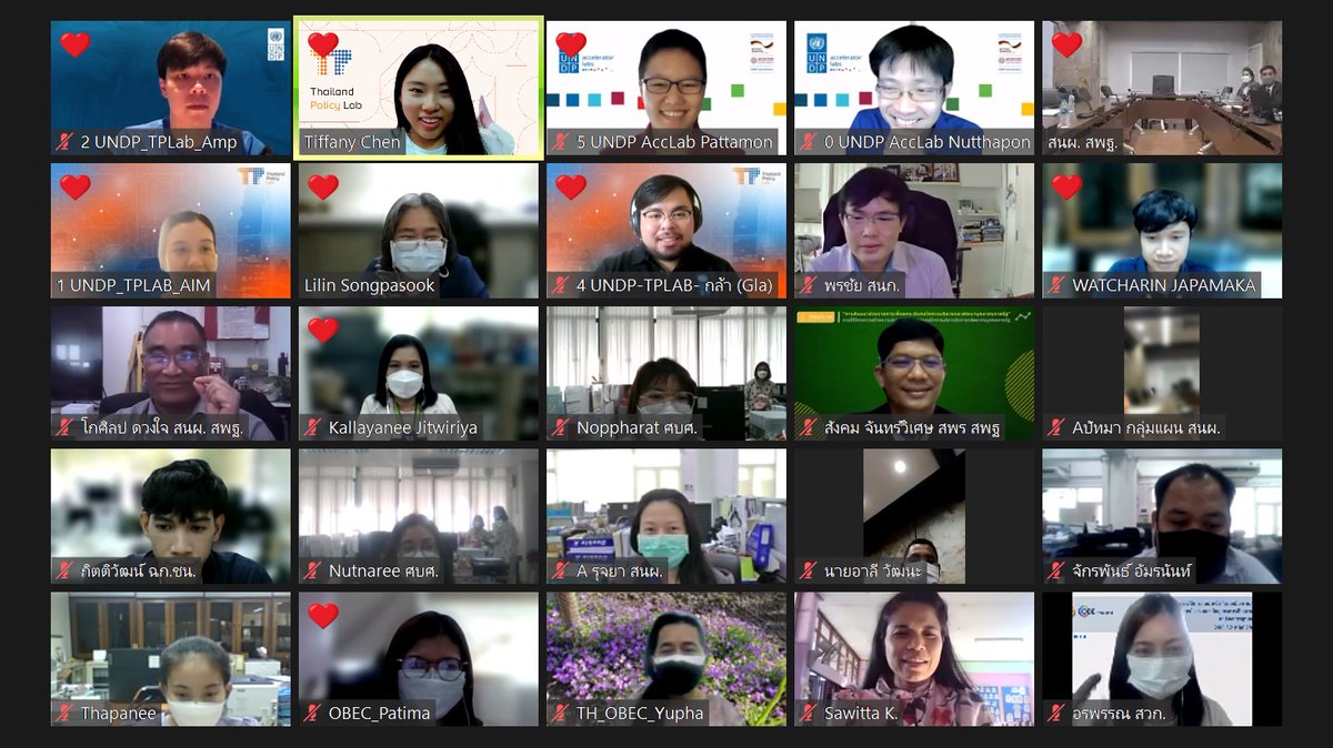 THPolicyLab's tweet photo. #ThailandPolicyLab #AccLabTH ran the #SpeaktoSpark workshop for Office of the Basic Education Commission to #empower the 80 #education policy planners to think outside the box so they can explore the new possibilities such as #AI and #innovation. https://t.co/BAt0liaURh