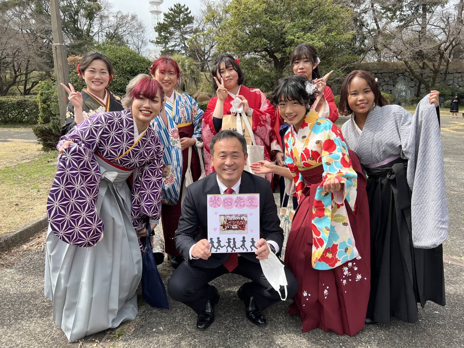 名城大学 女子駅伝直筆サイン入り フレーム付き写真 名城大学女子駅伝部 (@