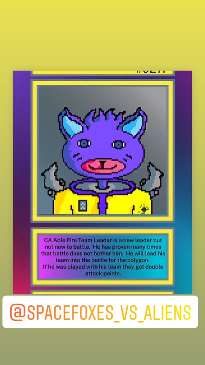 SpacefoxesAlien's tweet photo. We are having a blast on this NFT journey.  Come check out these space foxes and aliens.  https://t.co/kWfgfHC9On https://t.co/LuA6joQpFw