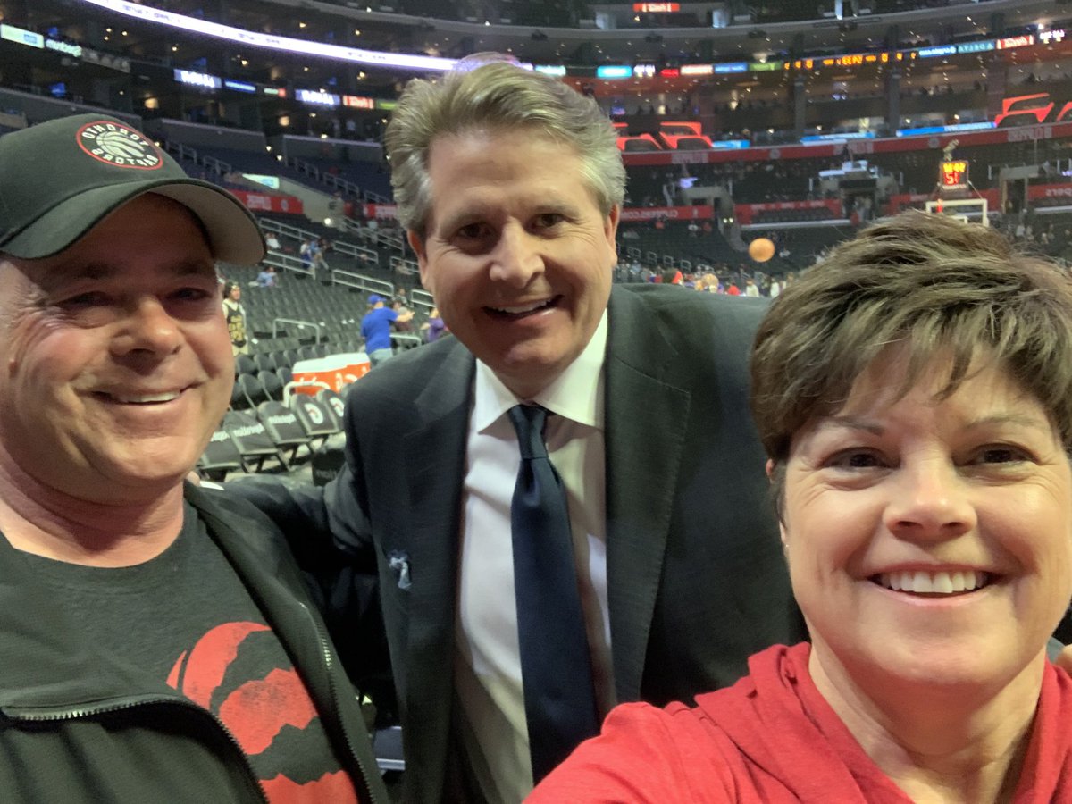 In the LA house with <a href="/Matt__Devlin/">Matt Devlin</a> to cheer on our <a href="/Raptors/">Toronto Raptors</a> #WeTheNorth