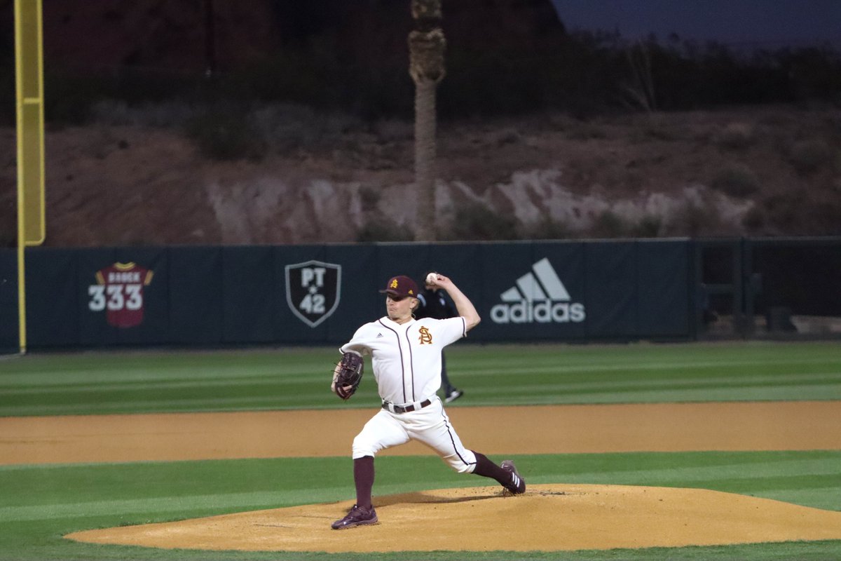 Cronkite Sports (@cronkitesports) on Twitter photo In July of 2021, Willie Bloomquist went to see the Harwich Mariners of the Cape Cod Baseball League, in hopes of finding a solution to a Sun Devils rotation that was ravaged by the MLB Draft.
He got more than he asked for.
<a href="/colebradley01/">Cole Bradley</a> has the story:
wp.me/p3FsQ2-dMb In July of 2021, Willie Bloomquist went to see the Harwich Mariners of the Cape Cod Baseball League, in hopes of finding a solution to a Sun Devils rotation that was ravaged by the MLB Draft.
He got more than he asked for.
<a href="/colebradley01/">Cole Bradley</a> has the story:
wp.me/p3FsQ2-dMb