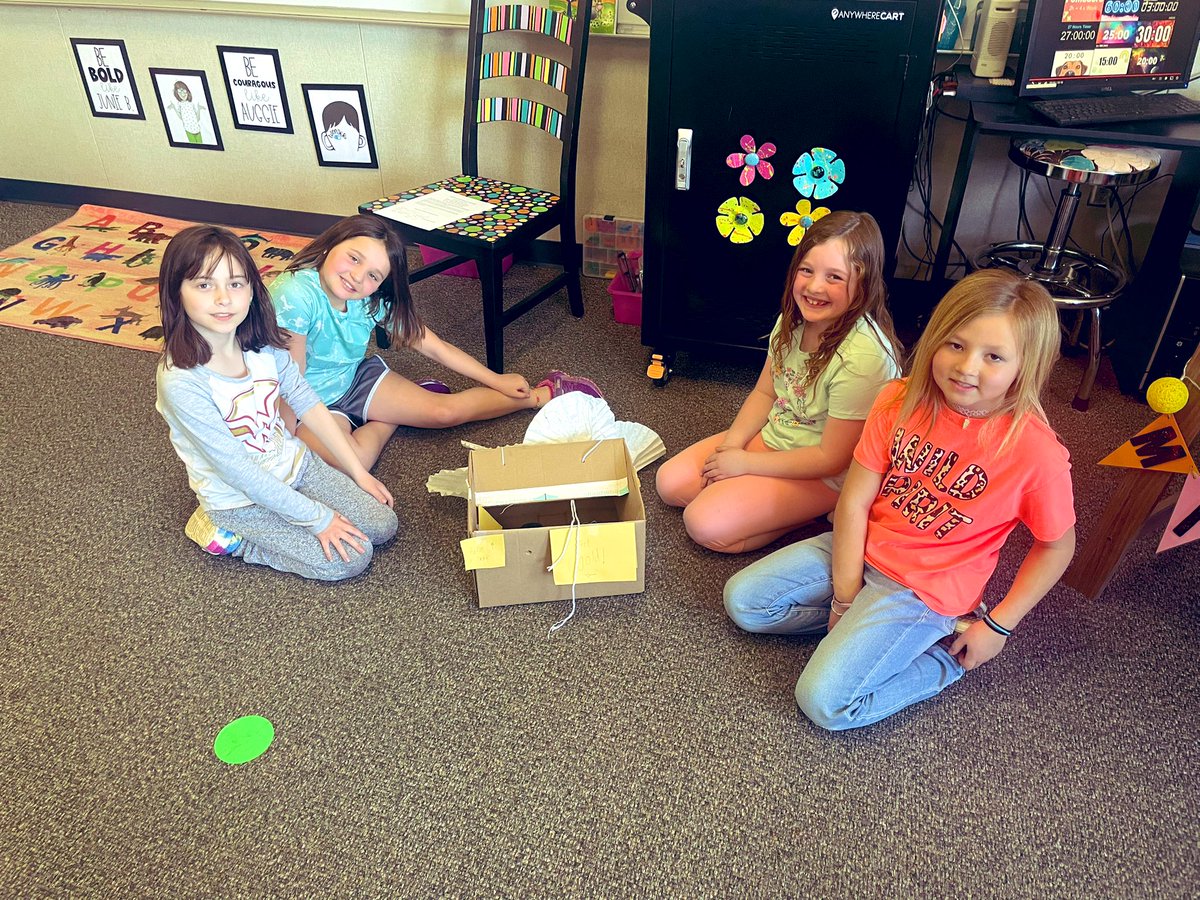 Mast_2nd's tweet photo. ☘️🌈 Will we trap the leprechaun?! Will we get the gold?! Will this be the year?! Lots of clever ideas building our own traps and we can’t wait to see what we catch in the morning! The inside of the traps are pretty convincing to go in!☘️🌈 #bulletpride #connectses https://t.co/5sryRNCOaL