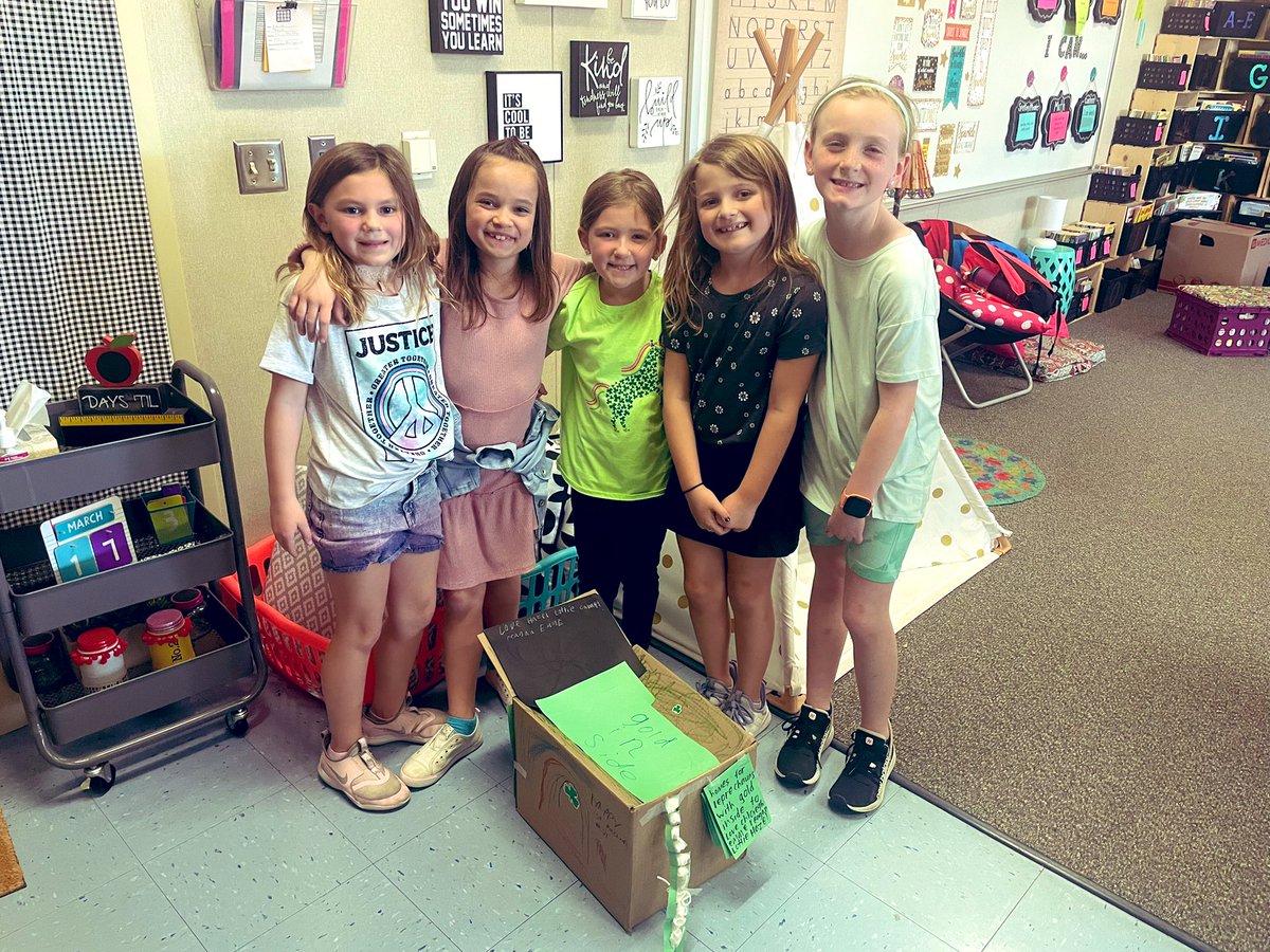 Mast_2nd's tweet photo. ☘️🌈 Will we trap the leprechaun?! Will we get the gold?! Will this be the year?! Lots of clever ideas building our own traps and we can’t wait to see what we catch in the morning! The inside of the traps are pretty convincing to go in!☘️🌈 #bulletpride #connectses https://t.co/5sryRNCOaL