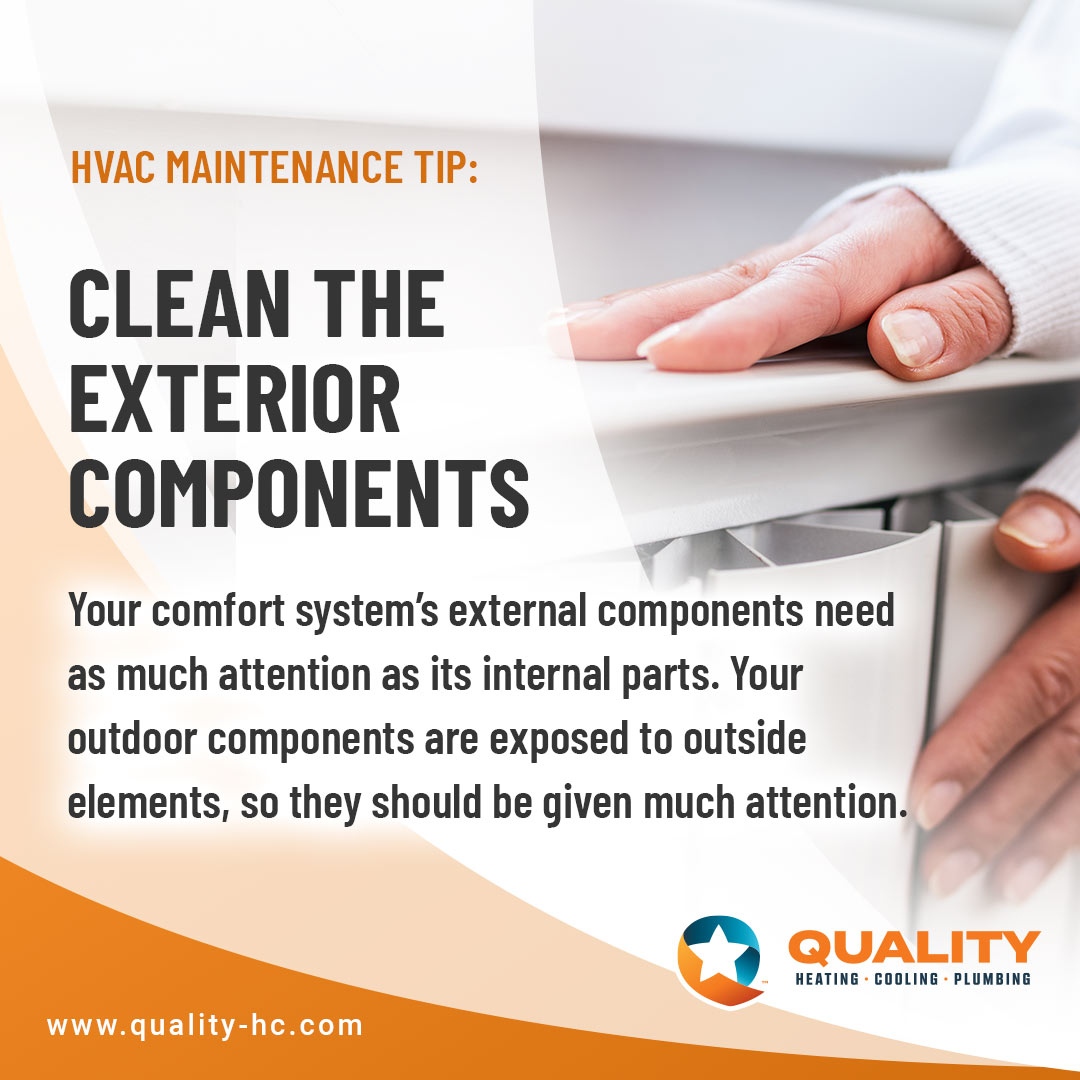 qualityhcok's tweet photo. You need to ensure that your outdoor equipment is clear of snow and leaves. It’s also vital to pay attention to the area around the outdoor air intake. This part is responsible for supplying air for the whole system. If it’s blocked, it can affect your indoor air. We recommen... https://t.co/gwgXquEEaP