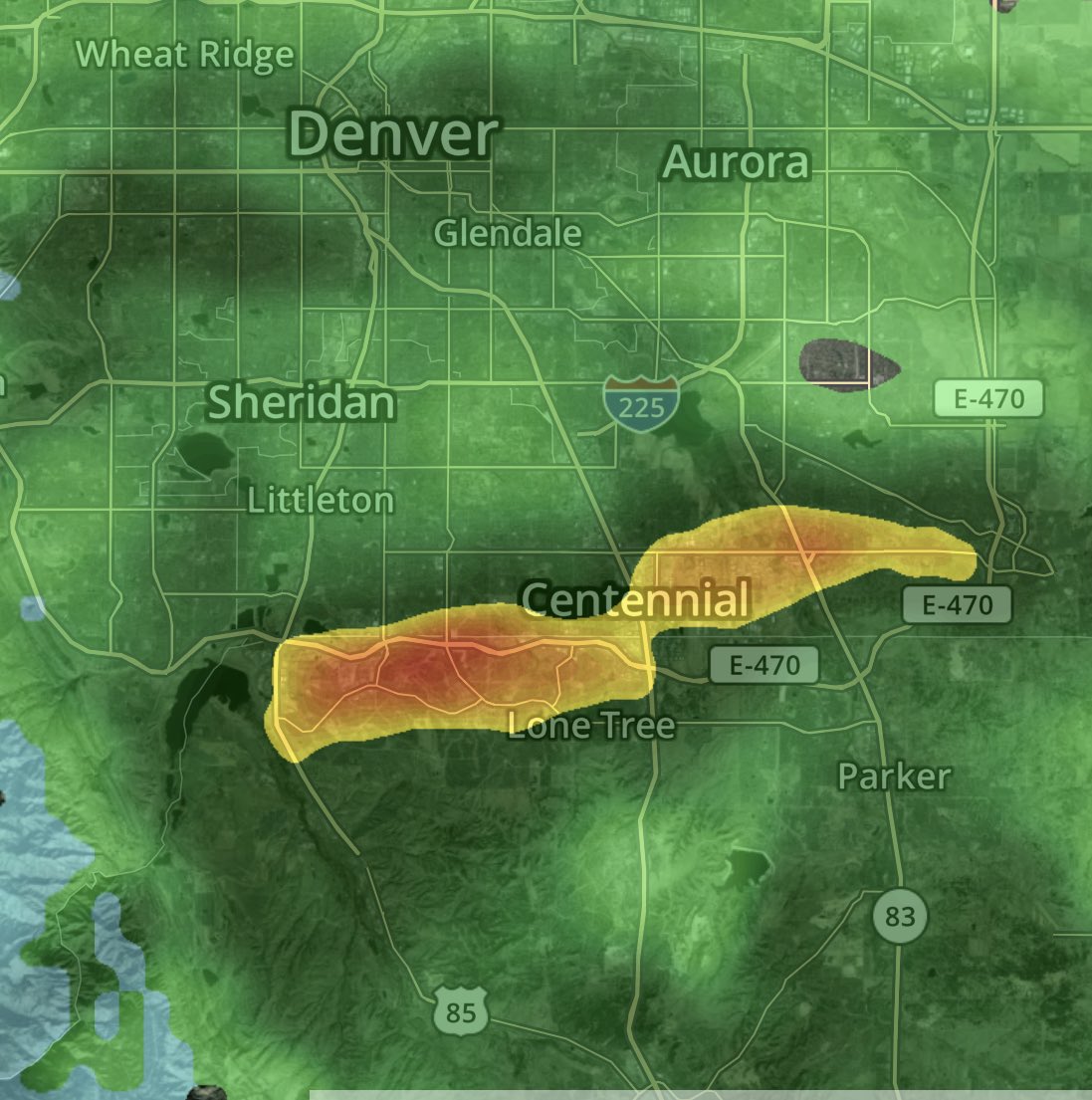 PaulDonovan5280's tweet image. Lovin the pitter patter on the roof. #cowx #rainlove