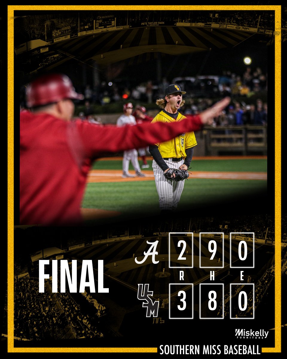 Southern Miss Baseball tweet media
